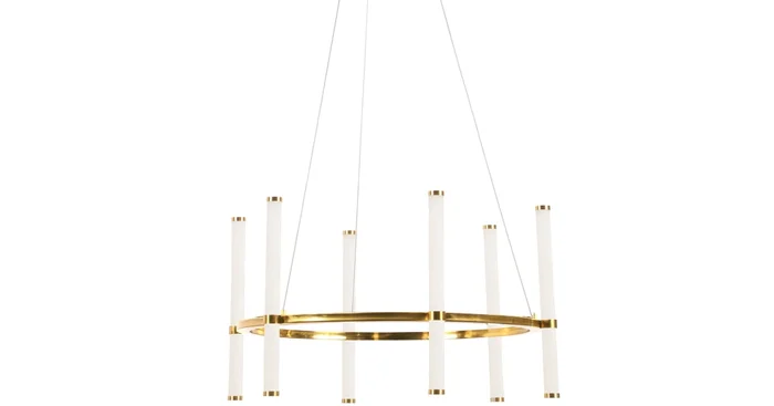 Dainolite Corvette 24″ Wide LED Ring Chandelier