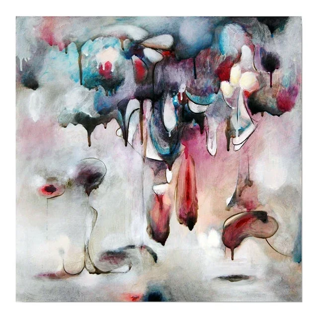 Daniel Ketelhut, Abstract Oil Painting, “Prelude to a Summoning”