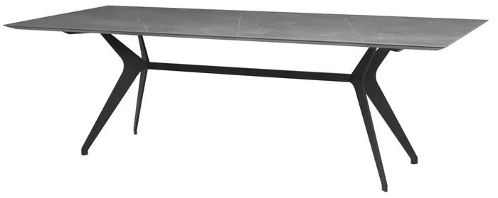 Daniele Dining Table – Grey, 93.8in