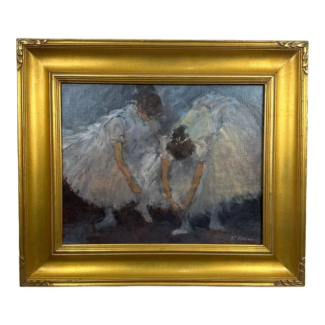 David Harlan “ Final Adjuments” Oil Painting