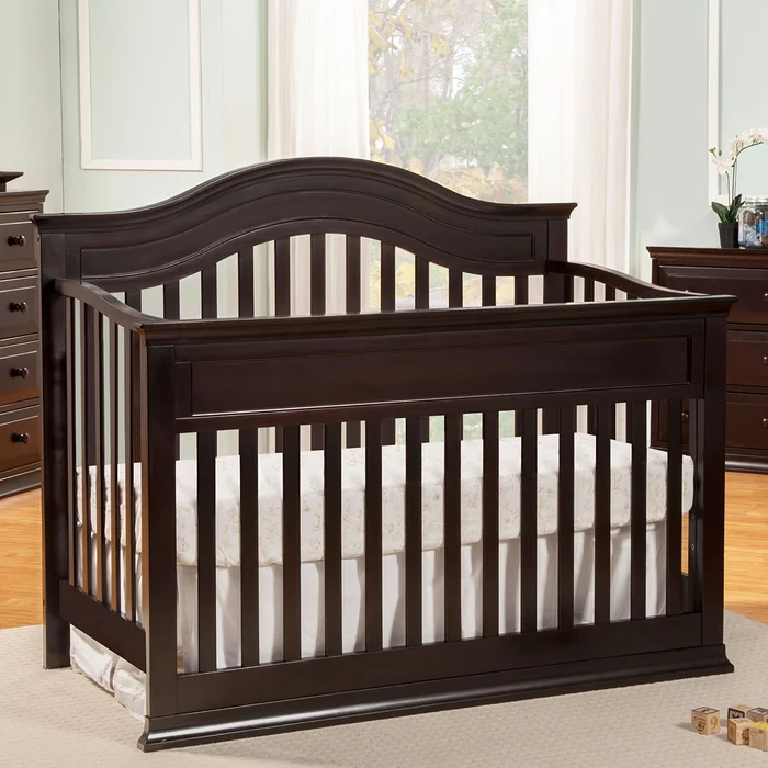 DaVinci Brook 4-in-1 Convertible Crib in Dark Java