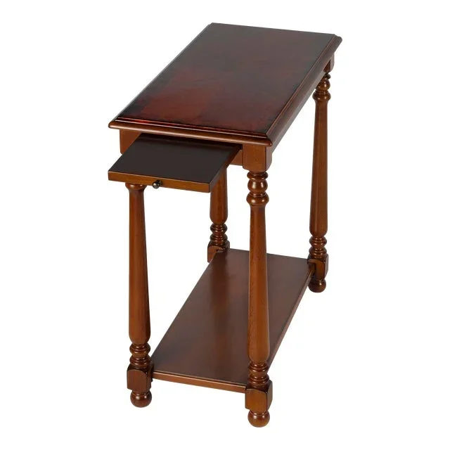 Devane Side Table, Medium Brown