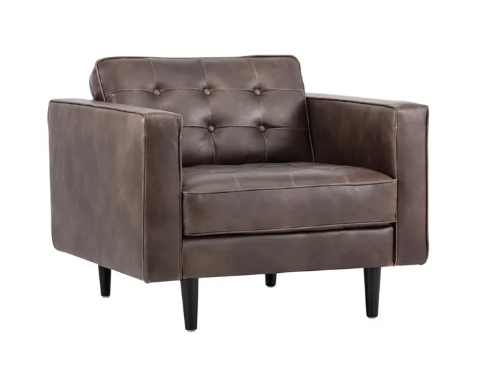 Donnie Armchair – Havana Dark Brown