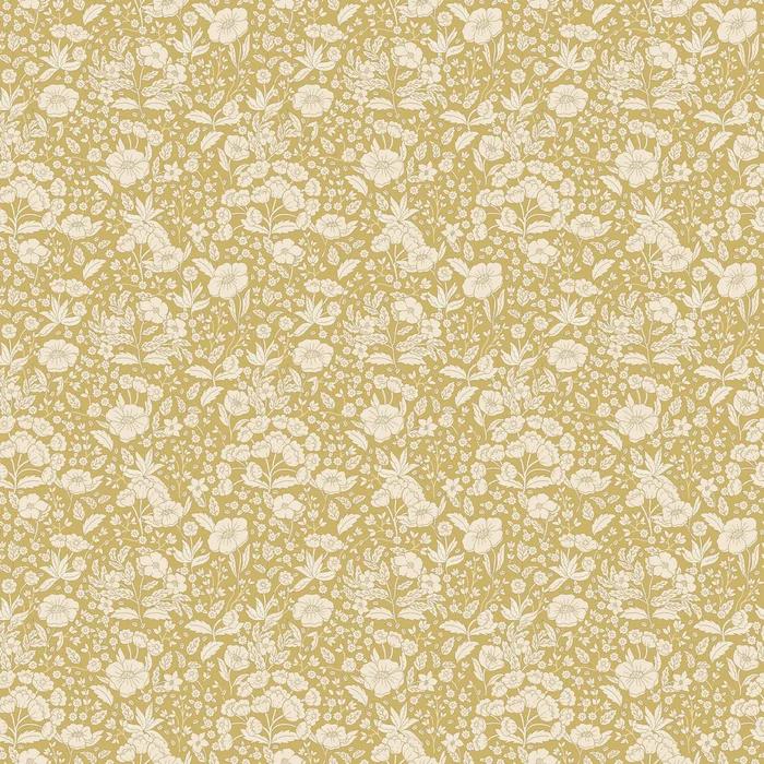 Doris Wallpaper – Mustard