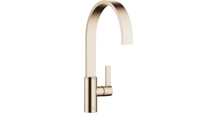 Dornbracht Mem 1.5 GPM Single Hole Kitchen Faucet with Swivel Spout and Aerated Stream