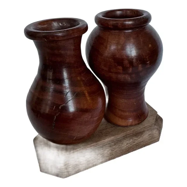 Dual Eucalyptus Vase “Ladies Revisited”