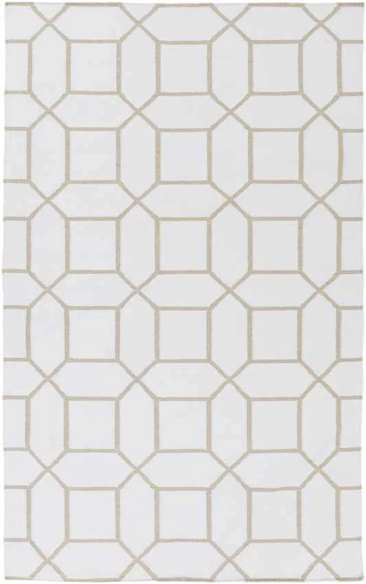 Ealing Modern Ivory Area Rug