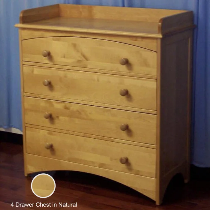 Eden Baby Seattle 4 Drawer Chest in Natural