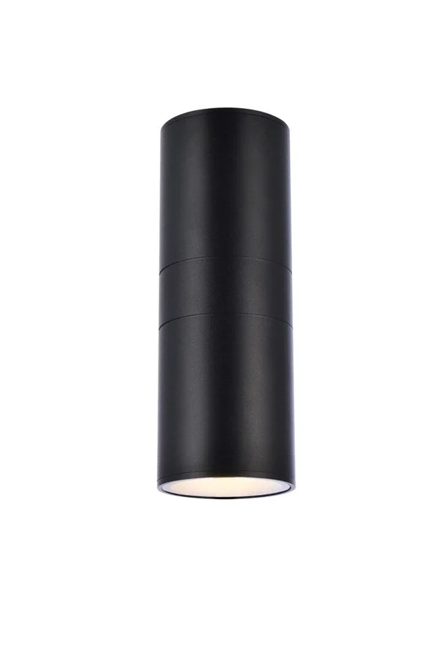 Elegant Furniture & Lighting – Raine Outdoor Wall in black – LDOD4040BK