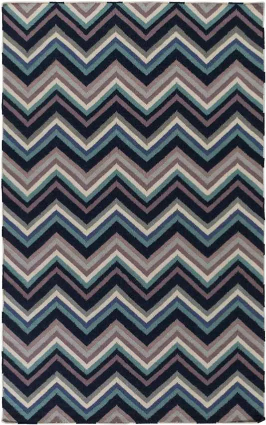 Emmet Modern Navy Area Rug