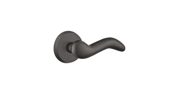 Emtek Cody Sandcast Bronze Passage Leverset