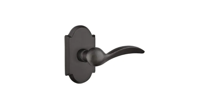 Emtek Durango Sandcast Bronze Privacy Leverset