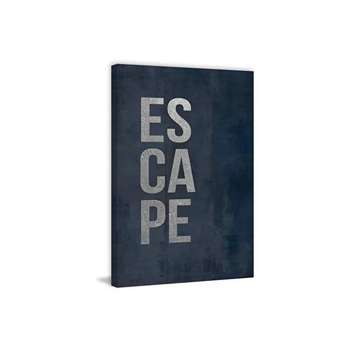 Escape II Canvas Painting Print on Wrapped Hill Marmont Artwork – Marmont Hill