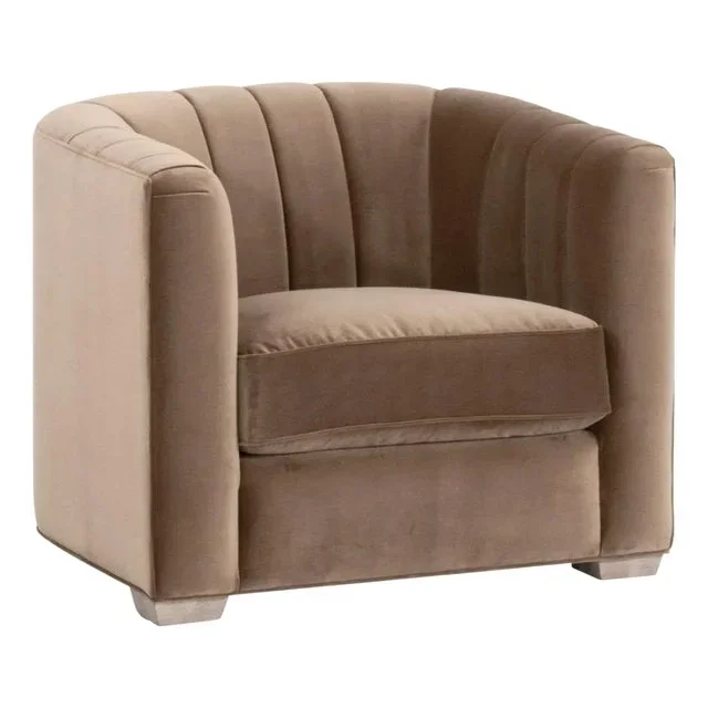 Essentials for Living Bronx Channel Back Club Chair