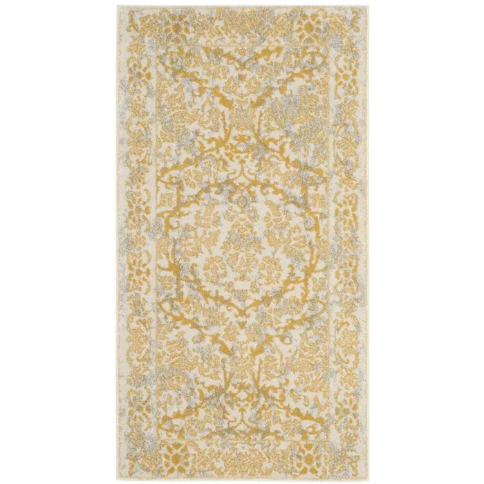 Evoke Ivory/Gold Large Rectangle Rug