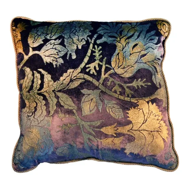 Flowers 10 Silk Velvet Pillow Cover
