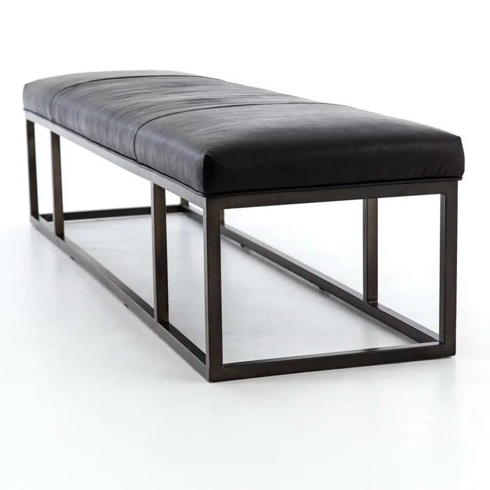Four Hands – Beaumont Bench – Rider Black – 105993-009