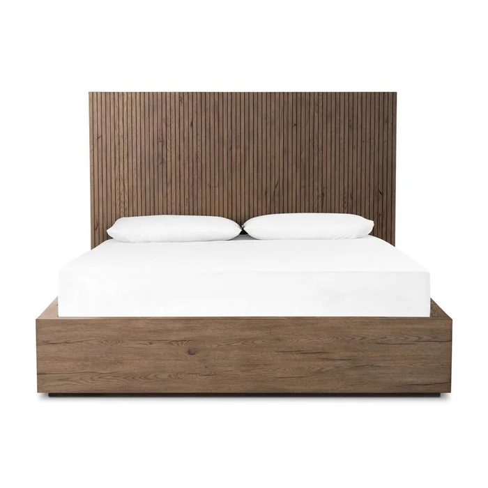 Four Hands – Bina – Leo Bed – Rustic Grey – Queen – 231732-003