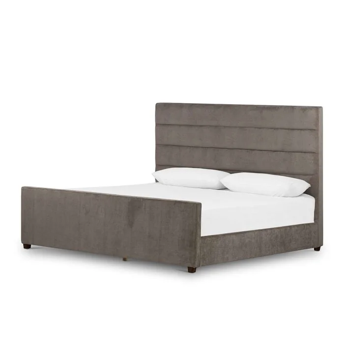Four Hands – Daphne Bed – Sage Worn Velvet – King – 106045-200