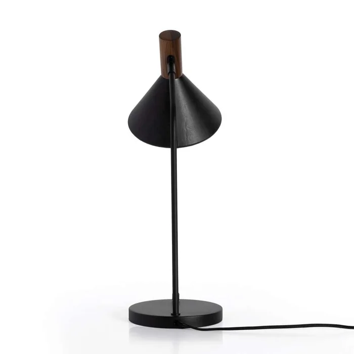 Four Hands – Deacon – Cullen Task Lamp – Black Leather – 227029-002