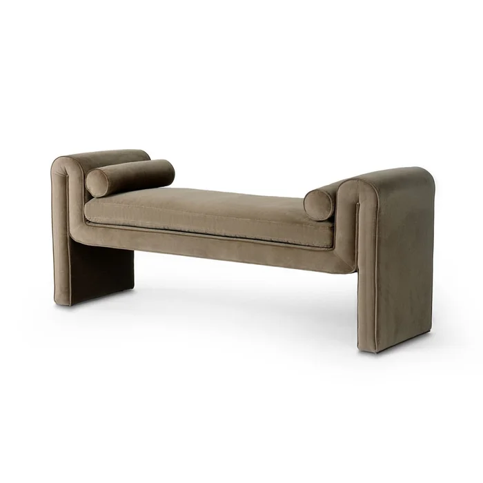 Four Hands – Devon – Mitchell Accent Bench – Surrey Fossil – 234263-003