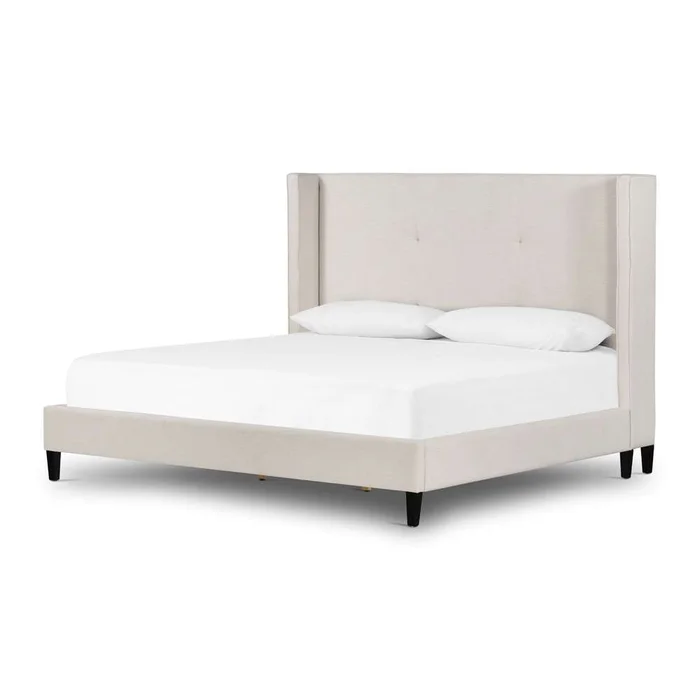Four Hands – Madison Bed – Cambric Ivory – King – 105599-007