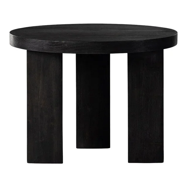 Four Hands Mesa End Table – Ebony Parawood