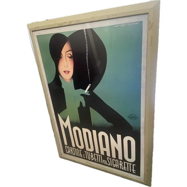 Franz Lenhart Modiano Art Deco Advertising Lithograph Print Poster 1935 XIII 42.5 X 58