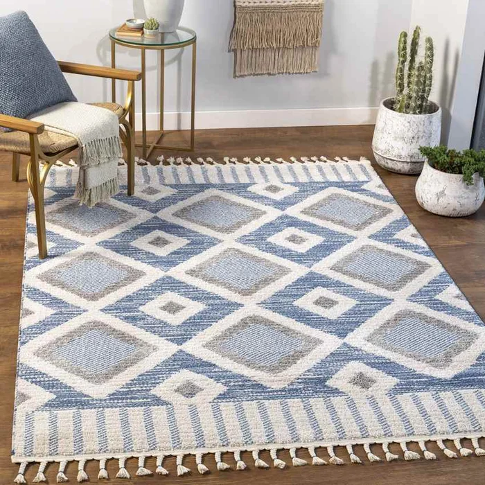 Gary Global Denim Area Rug
