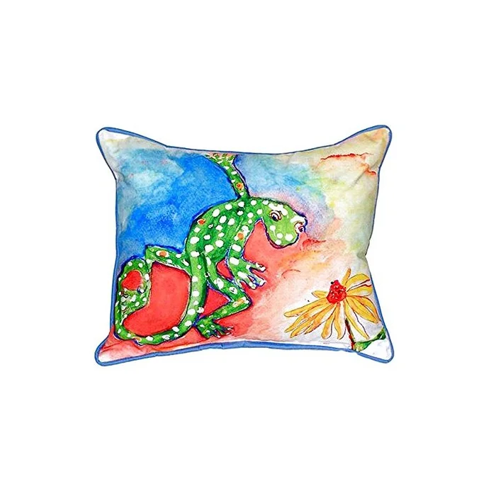 Gecko Small Indoor/Outdoor Pillow 11×14