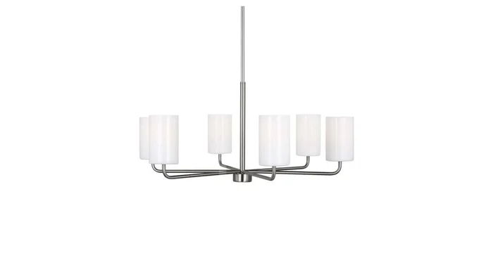 Generation Lighting Rhett 6 Light 32″ Wide Chandelier