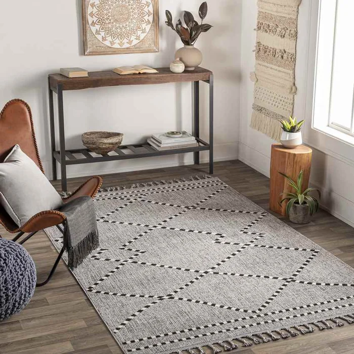 Giolou Global Medium Gray Area Rug