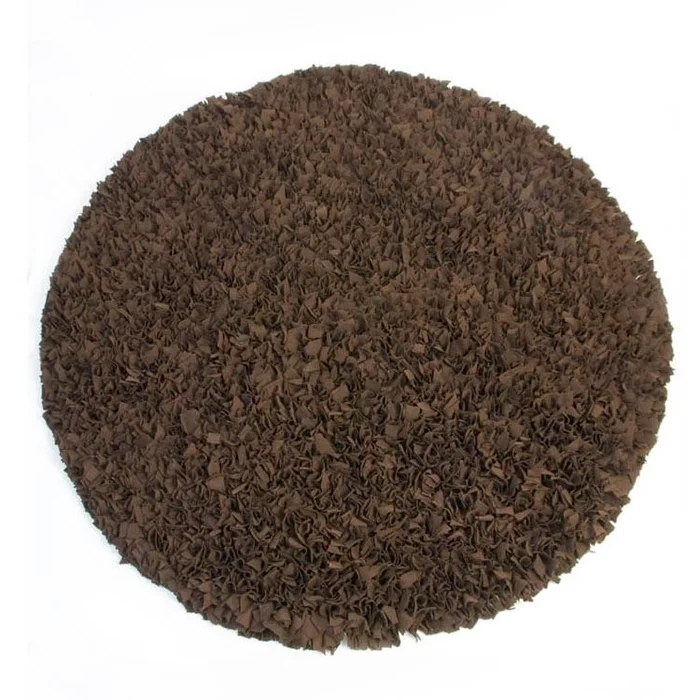 Glenna Jean Echo Round Chocolate Rug
