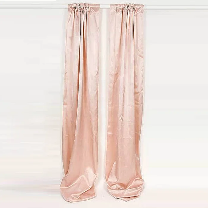 Glenna Jean Madison Solid Pink Drapery Panels Set of 2
