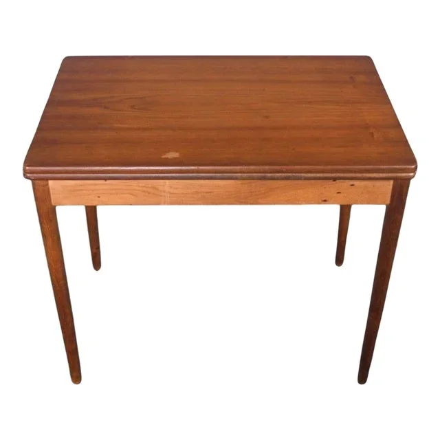 Hans Wegner Flip Top Dining Table / Desk in Teak + Oak