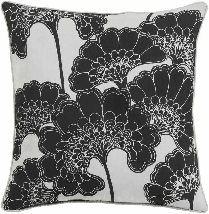 Hansweert Black Pillow Cover