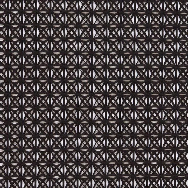 Harlequin Ribbon Fabric in Onyx