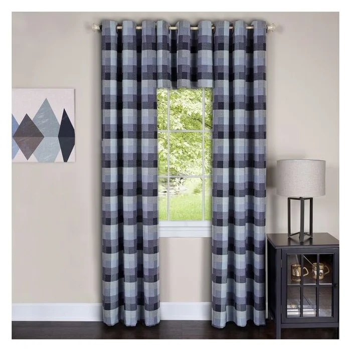 Harvard Window Curtain Panel With 6 Grommets