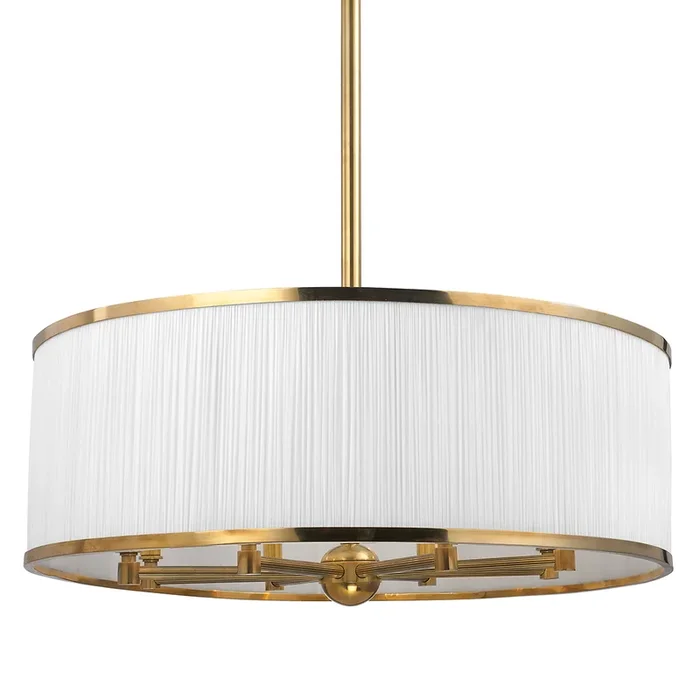 Hastings Chandelier 12″ – Aged Brass