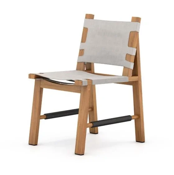 Hedley Outdoor Dining Chair-Stone Grey