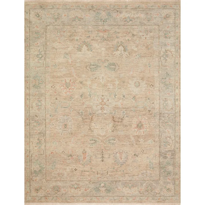 Helena Beige / Multi Hand-Knotted Rug