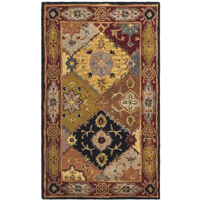Heritage Multi/Ivory Large Rectangle Rug