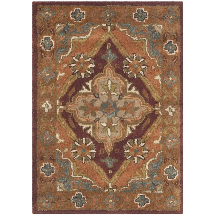 Heritage Rust Large Rectangle Rug