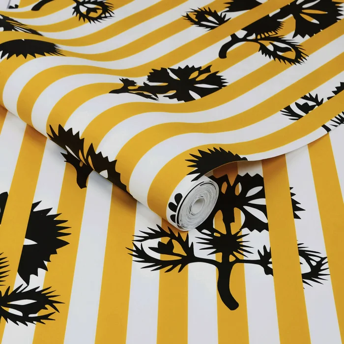 Hide and Seek Wallpaper – Mustard