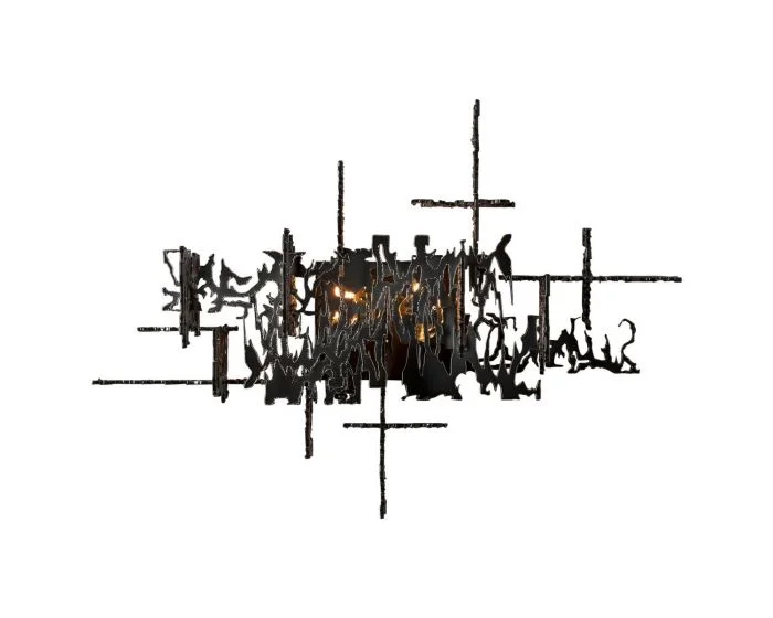 Hubbardton Forge Brutus Sconce in Ink