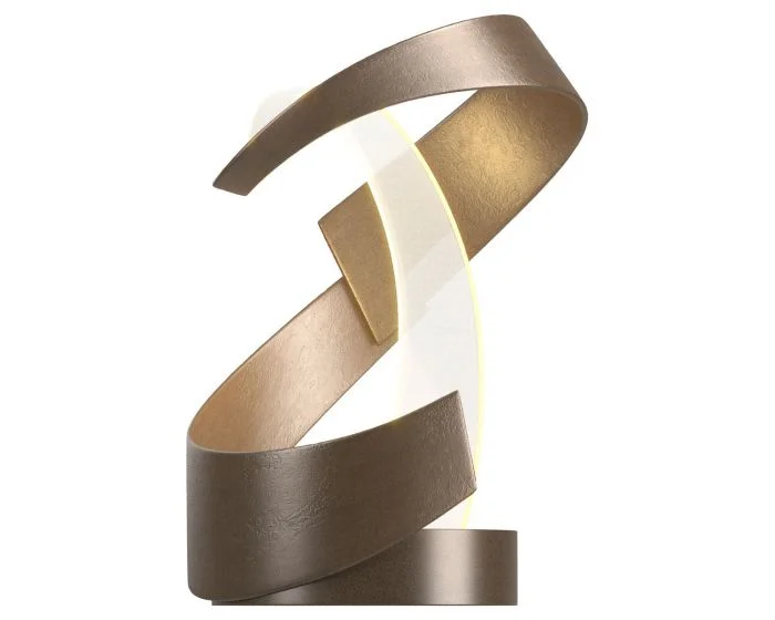 Hubbardton Forge Encounter LED Table Lamp in Bronze