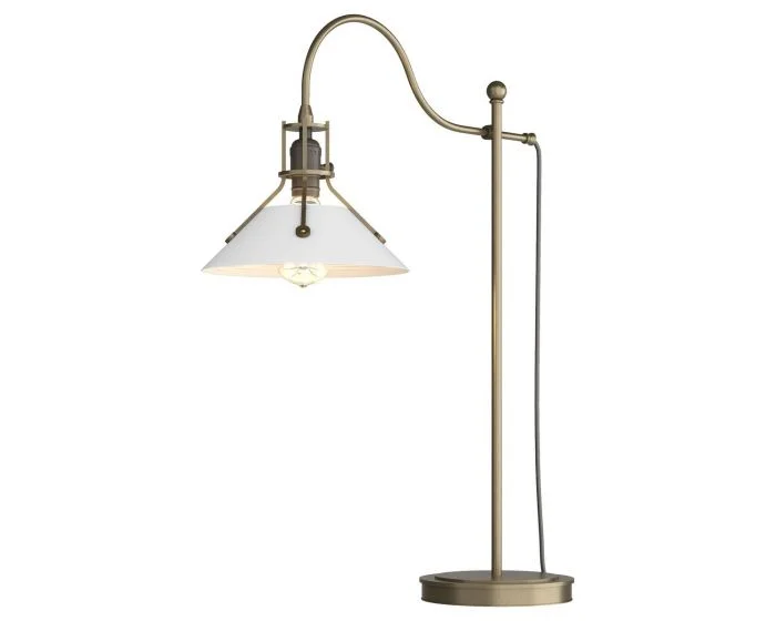 Hubbardton Forge Henry Table Lamp in Soft Gold 272840-1221