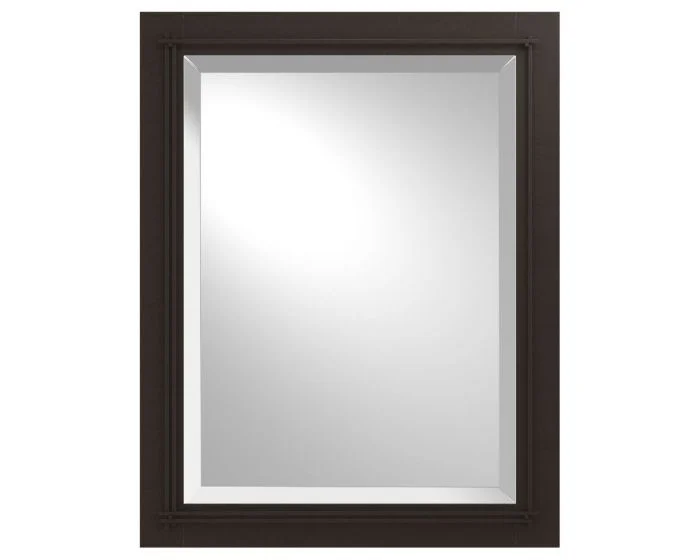 Hubbardton Forge Metra Beveled Mirror in Bronze