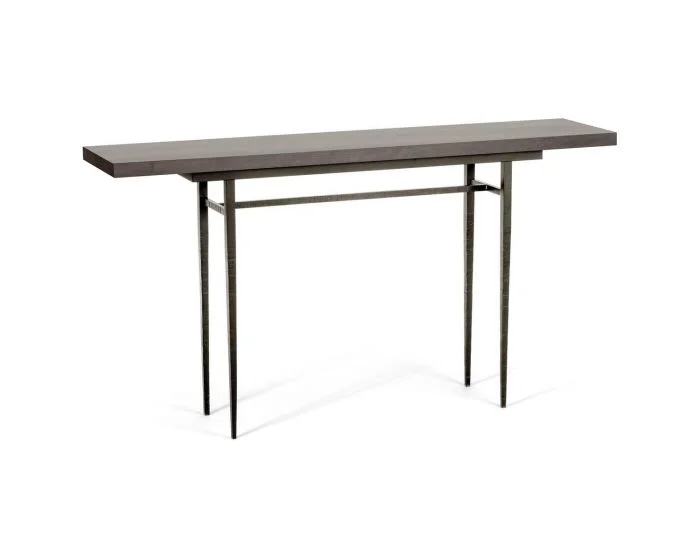 Hubbardton Forge Wick 60″ Console Table in Oil Rubbed Bronze 750108-1032