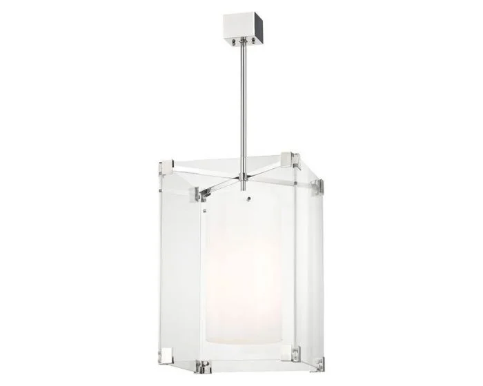 Hudson Valley Lighting Achilles 3 Light Large Pendant – Polished Nickel